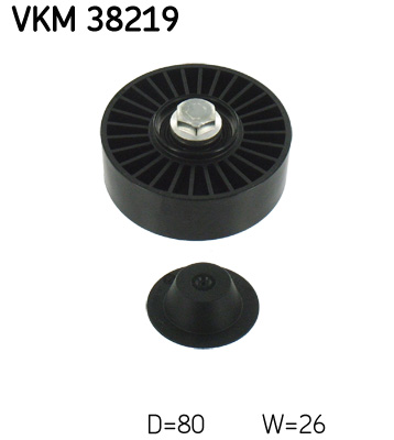 Deflection/Guide Pulley, V-ribbed belt - VKM 38219 SKF